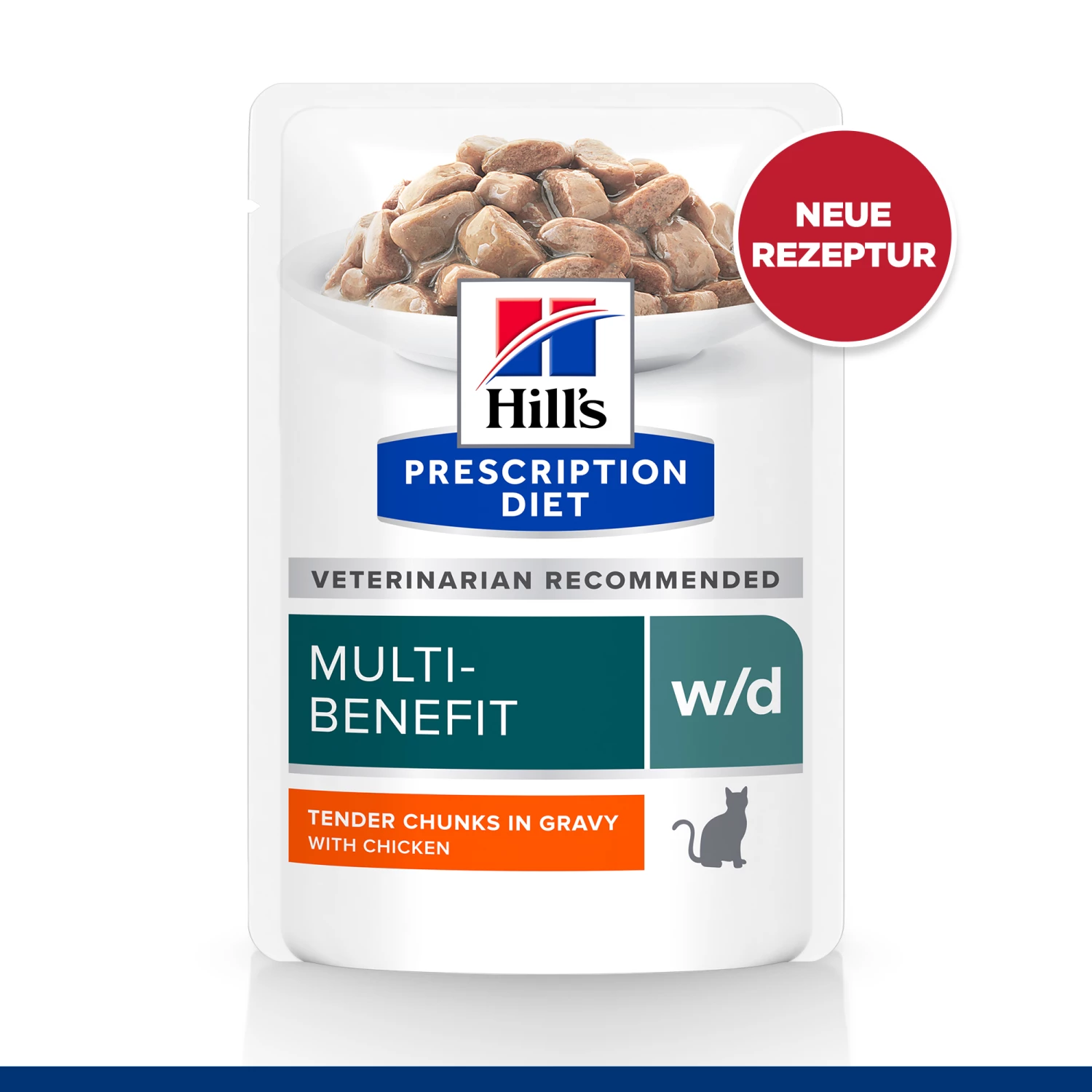 Hill's PRESCRIPTION DIET W/d Multi-Benefit Katzenfutter Mit Huhn 12 X 85 G – Bild 3